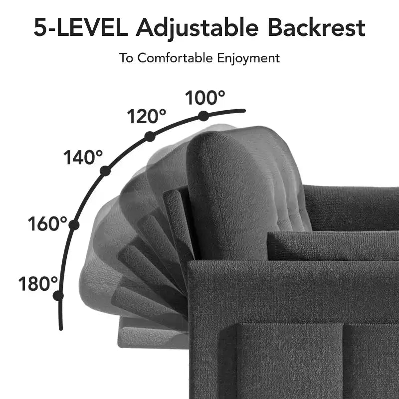 51" Sleeper Sofa Bed Couch with Side Pocket, Small 2 in 1 Convertible Loveseat Sleeper Couch for Apartment, Bedroom and Small Space