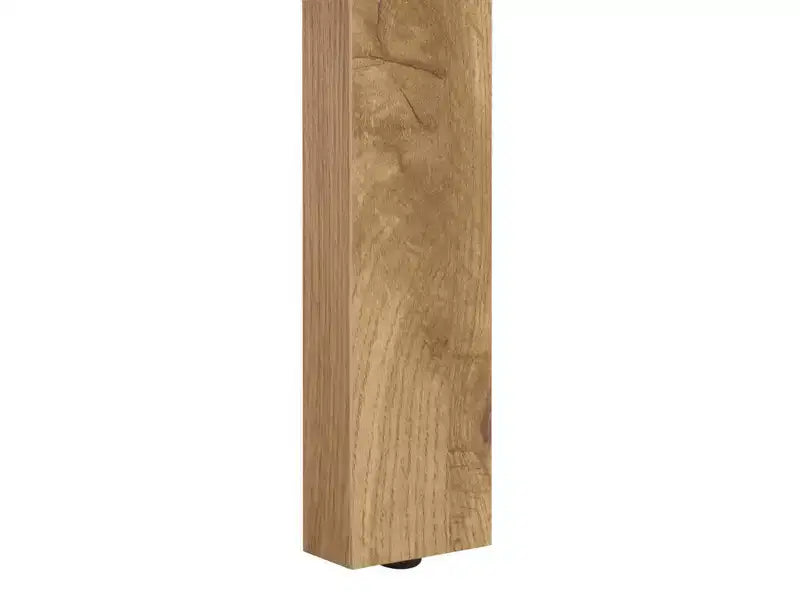 2 Drawer Nightstand - NST3109 - Oak/Brass