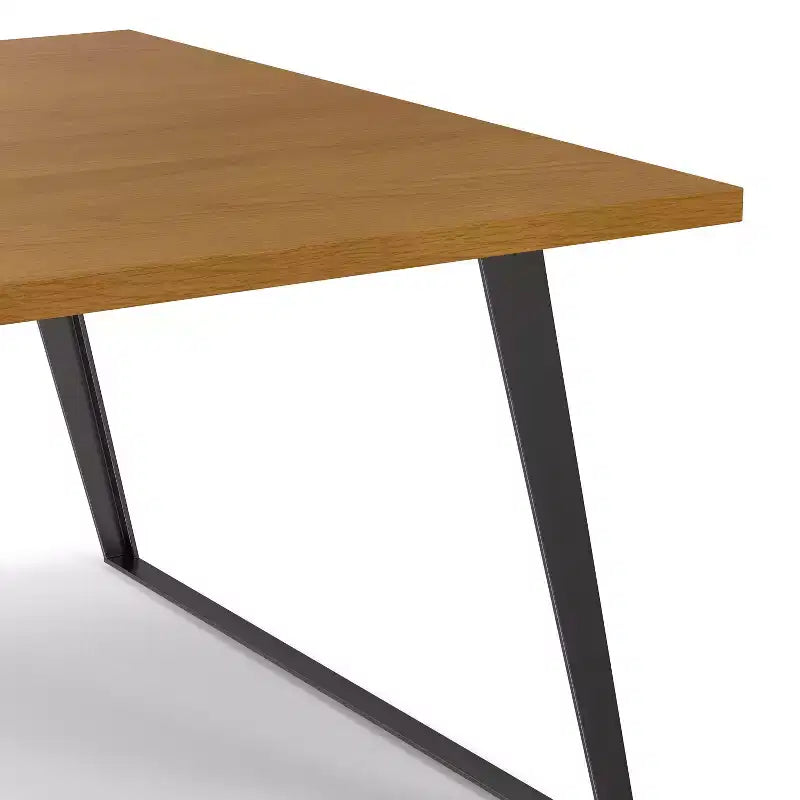 54 inch x 54 inch Square Modern Industrial Square Dining Table