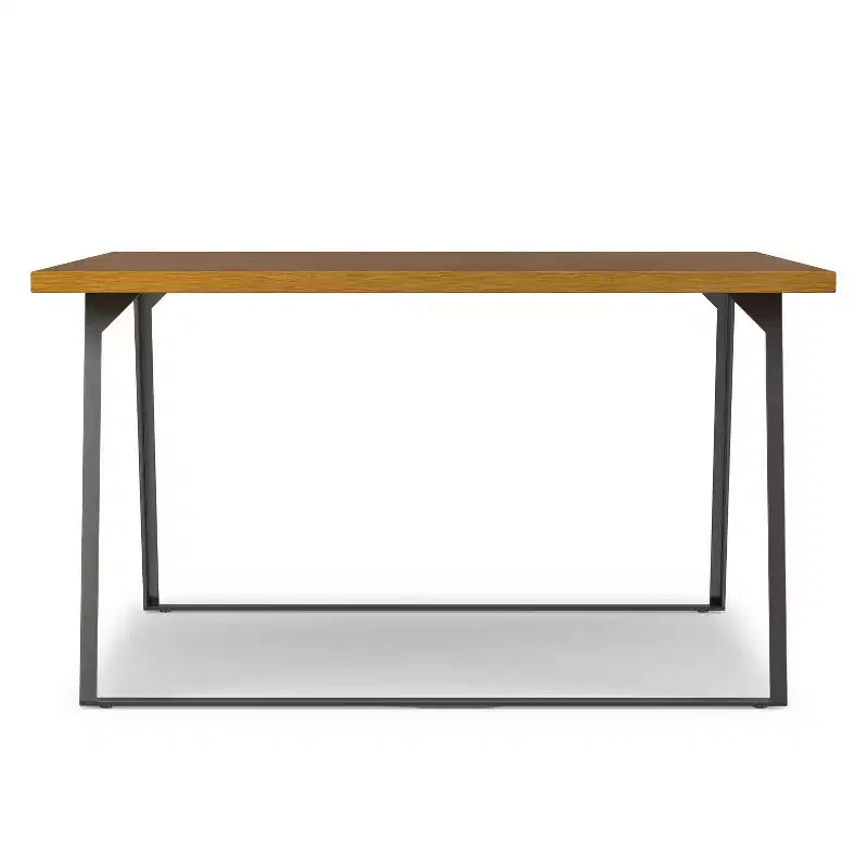 54 inch x 54 inch Square Modern Industrial Square Dining Table