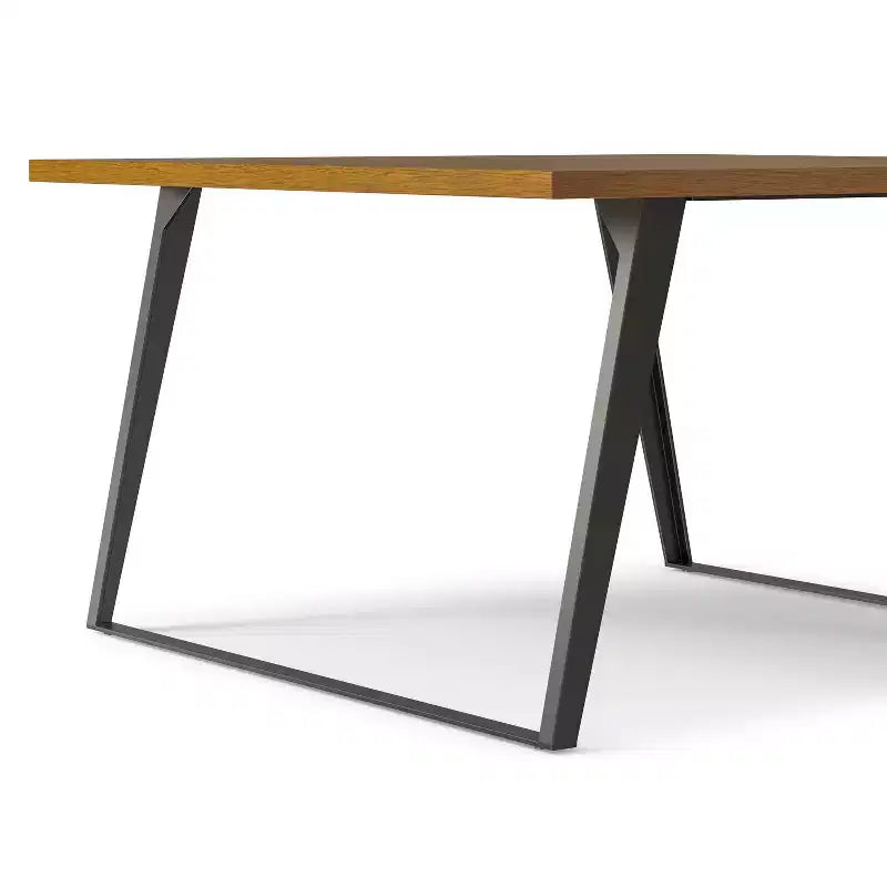 54 inch x 54 inch Square Modern Industrial Square Dining Table
