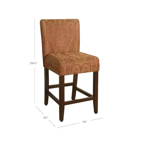24 Upholstered Counter Height Barstool