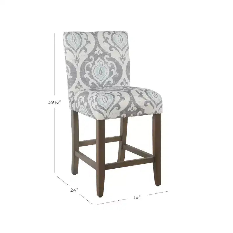 24 Upholstered Counter Height Barstool