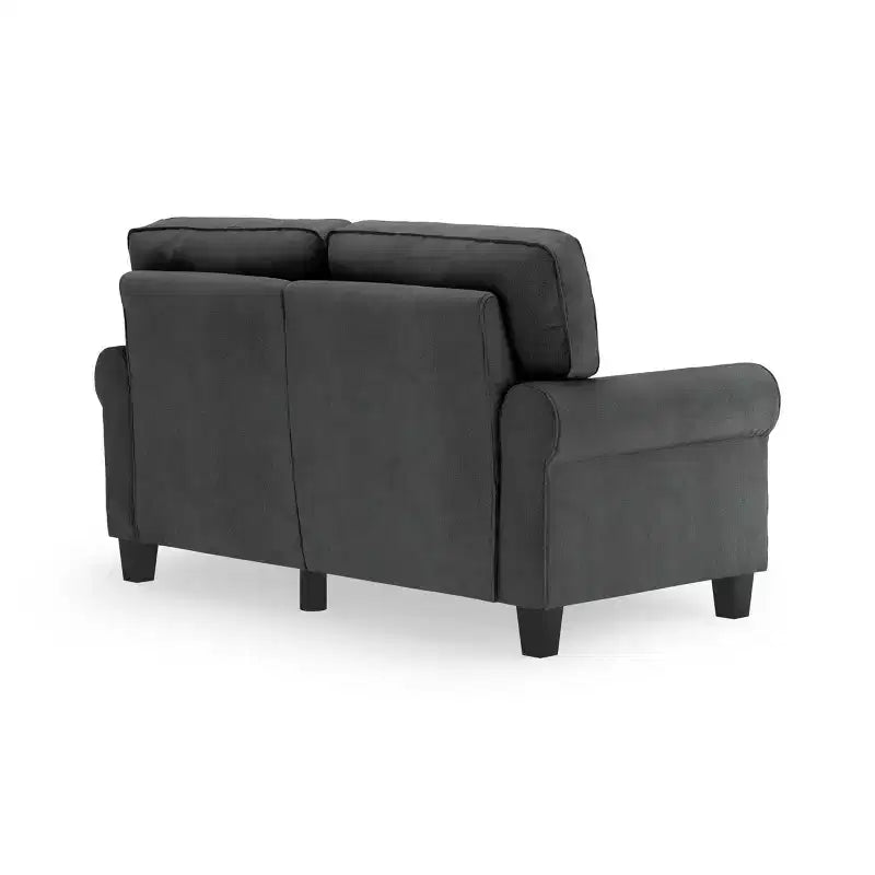 Upholstered Bed, Queen, White Linen