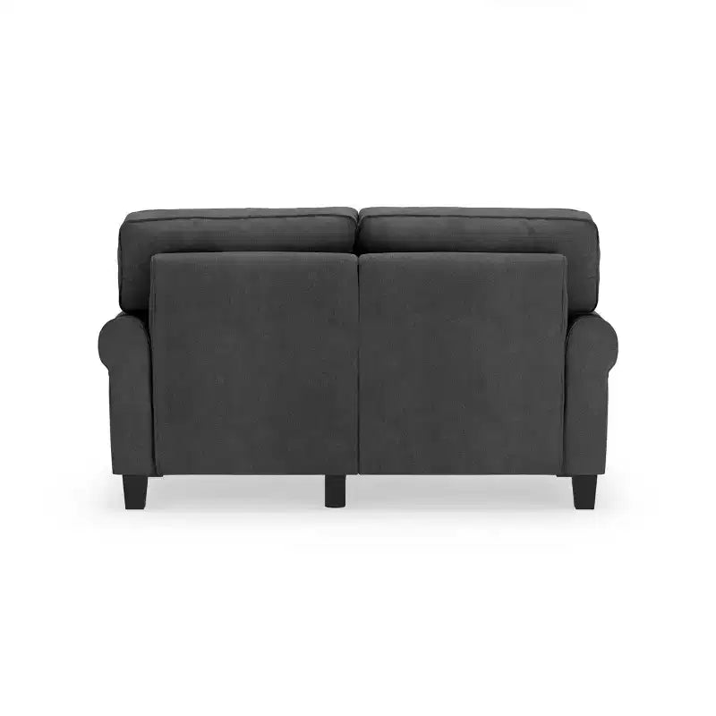 Upholstered Bed, Queen, White Linen
