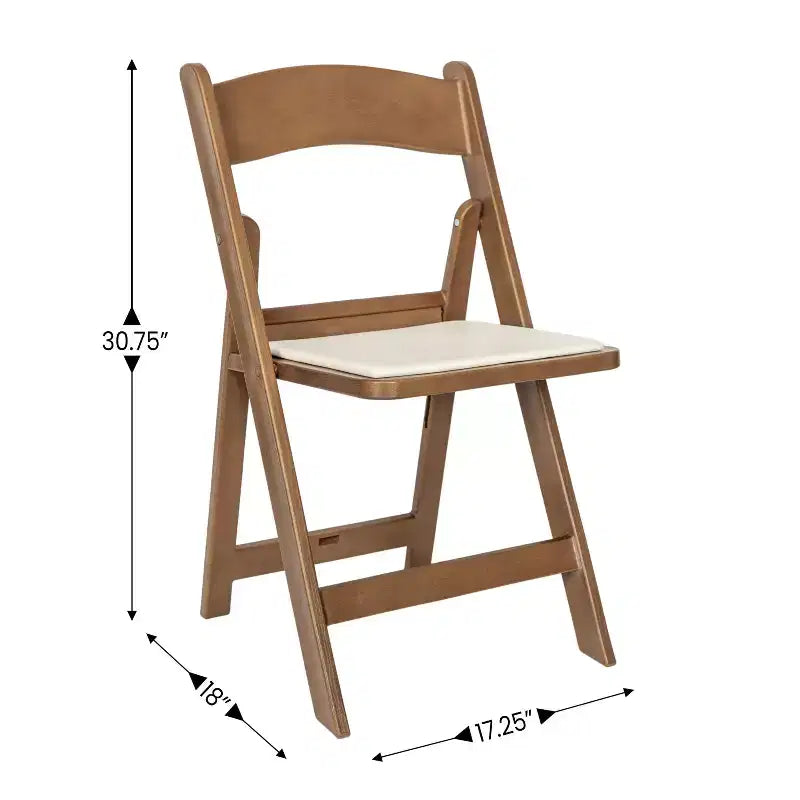 Hercules Folding Chair - Resin 2 Pack 800LB Weight Capacity Event Chair