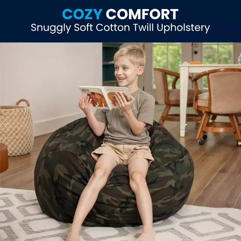 Small Bean Bag Chair for Kids and Teens