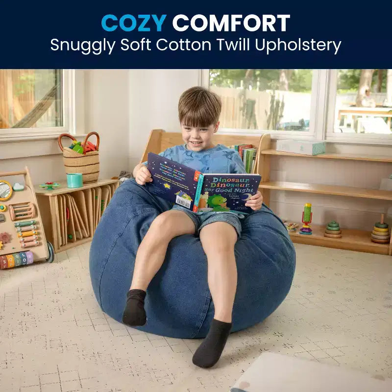 Small Bean Bag Chair for Kids and Teens
