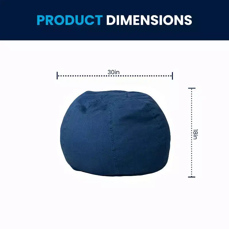 Small Bean Bag Chair for Kids and Teens