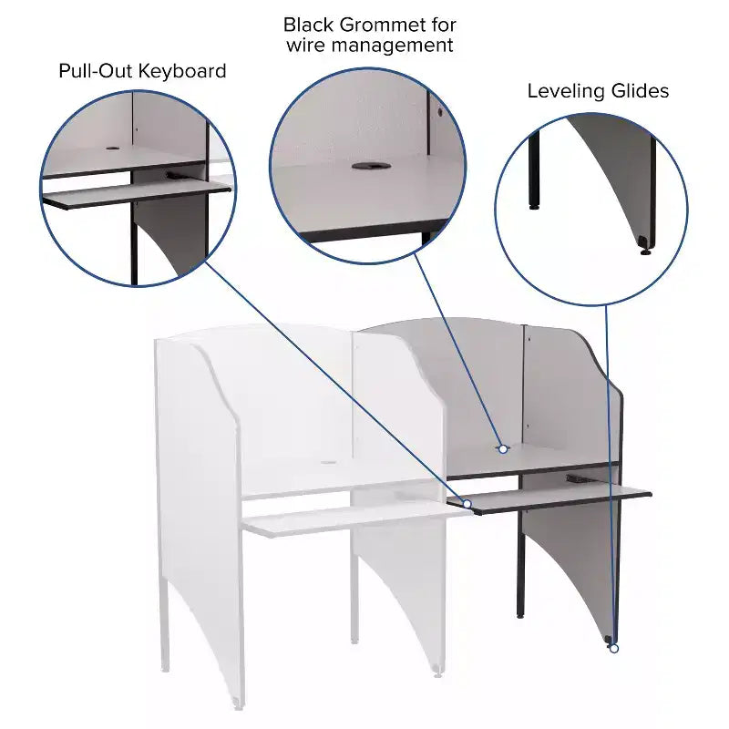 Add-On Study Carrel