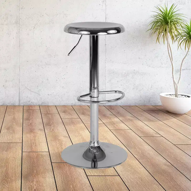 Adjustable Height Retro Barstool
