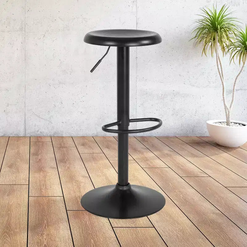 Adjustable Height Retro Barstool