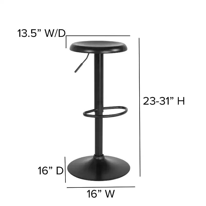 Adjustable Height Retro Barstool