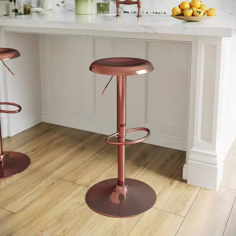 Adjustable Height Retro Barstool