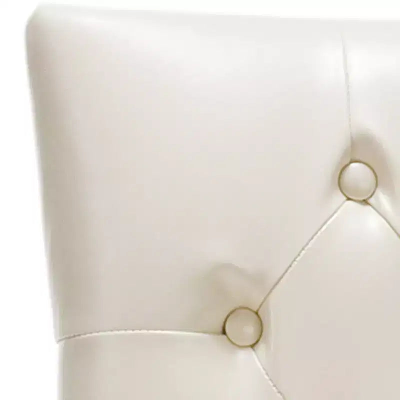19 H Tufted Dining Chair With Nail Head Trim - MCR4515