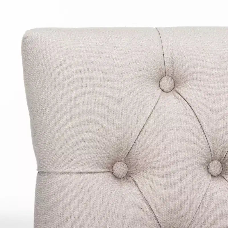 19 H Tufted Dining Chair With Nail Head Trim - MCR4515