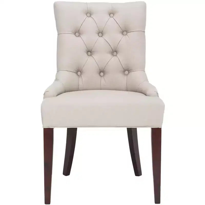19 H Tufted Dining Chair With Nail Head Trim - MCR4515
