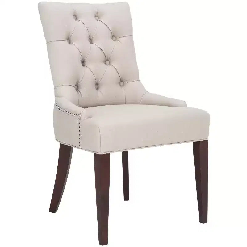 19 H Tufted Dining Chair With Nail Head Trim - MCR4515