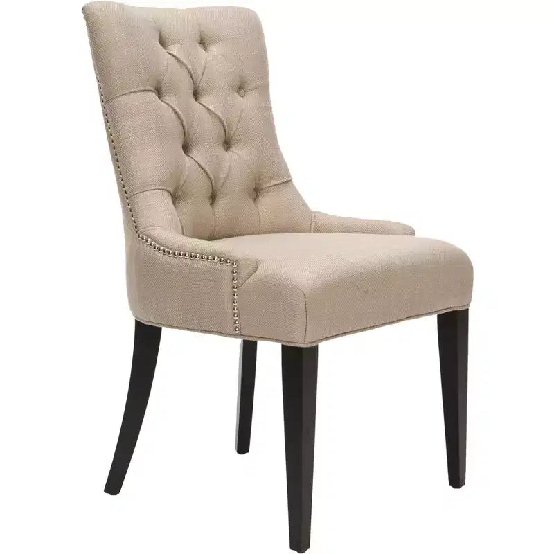19 H Tufted Dining Chair With Nail Head Trim - MCR4515