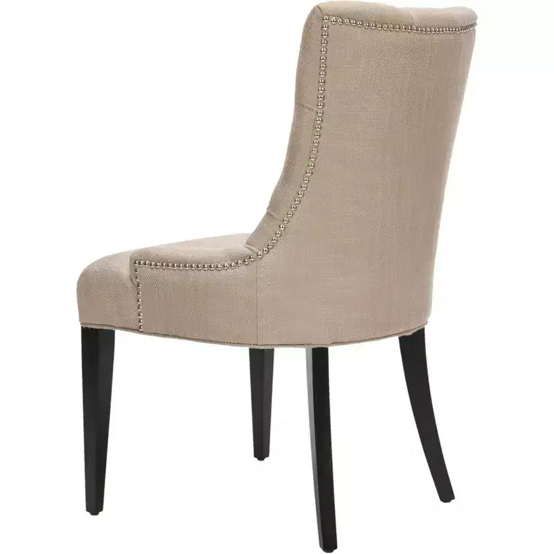 19 H Tufted Dining Chair With Nail Head Trim - MCR4515