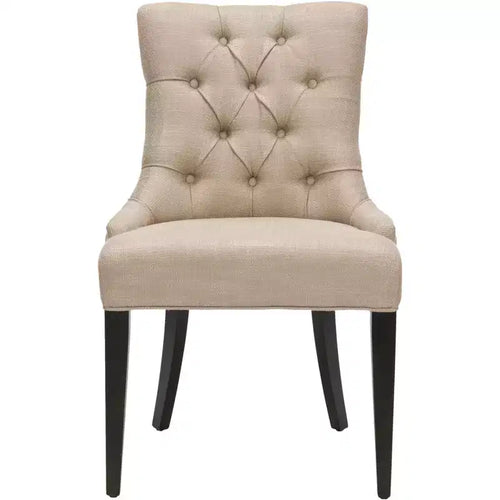 Amanda 19 H Tufted Dining Chair With Nail Head Trim - MCR4515 - Safavieh Couture