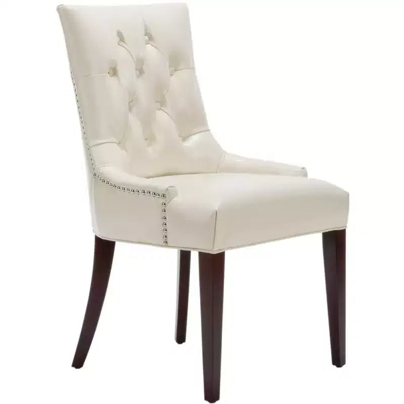 19 H Tufted Dining Chair With Nail Head Trim - MCR4515